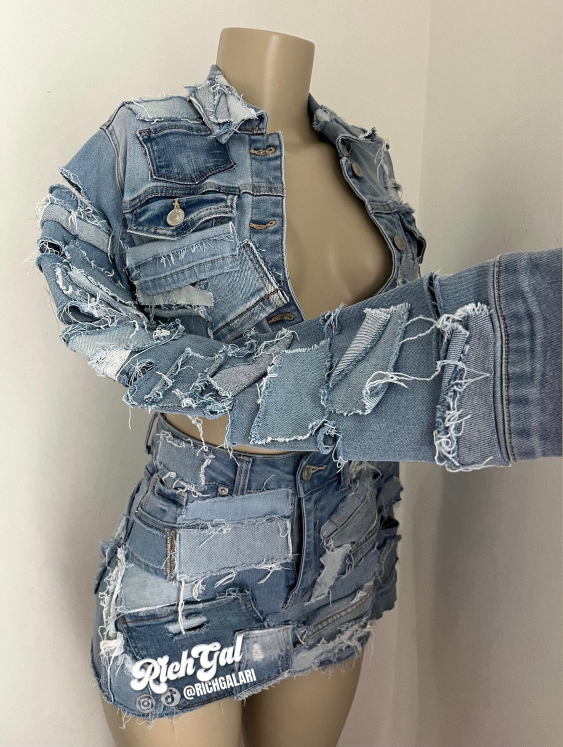 RICHGAL CUSTOMIZABLE COLOR  SKIRT