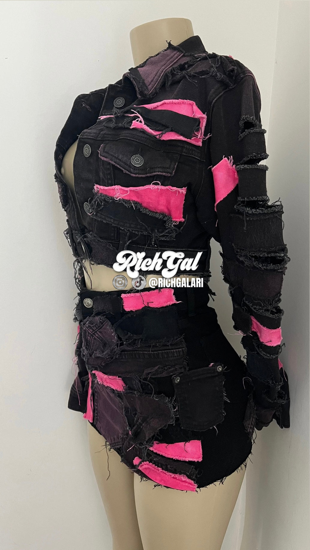 RICHGAL CUSTOMIZABLE COLOR  SKIRT