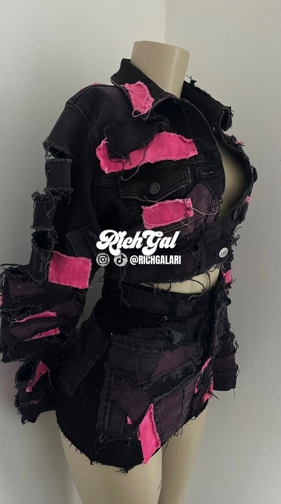 RICHGAL CUSTOMIZABLE COLOR  SKIRT