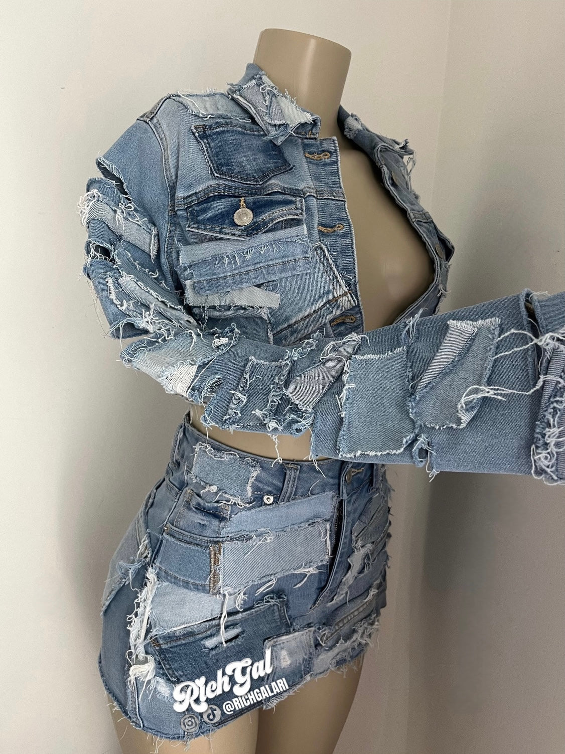 RICHGAL CUSTOMIZABLE COLOR  SKIRT