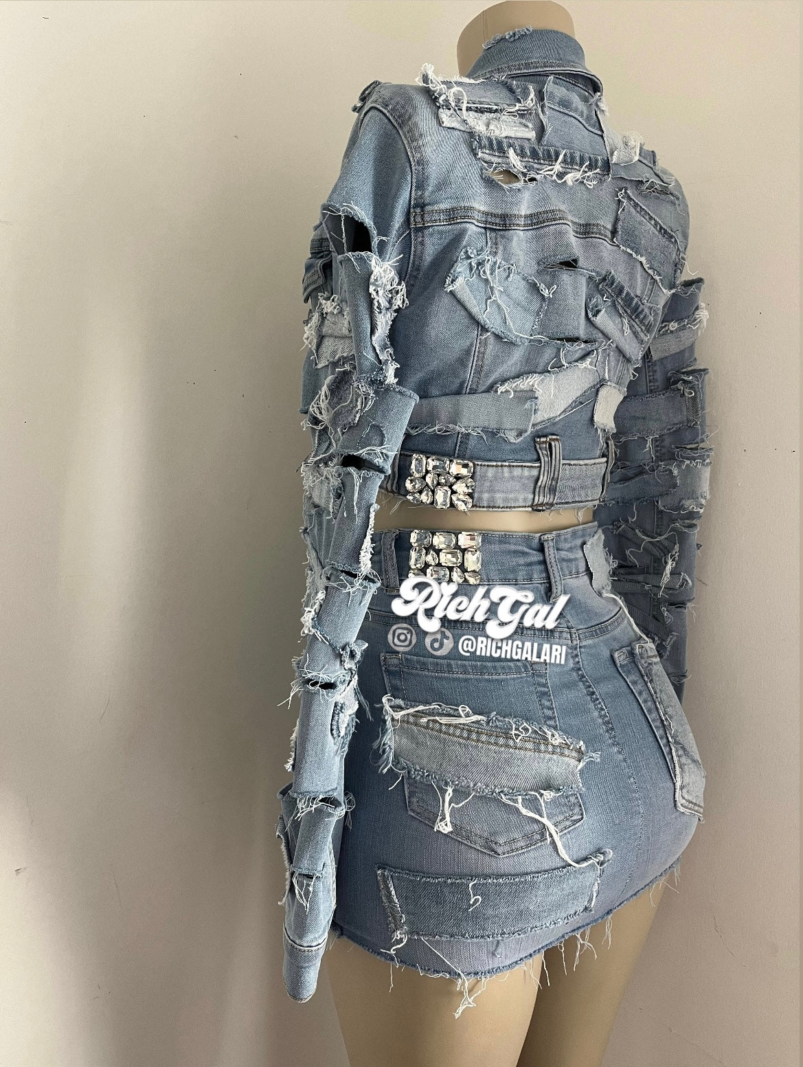 RICHGAL CUSTOMIZABLE COLOR  SKIRT