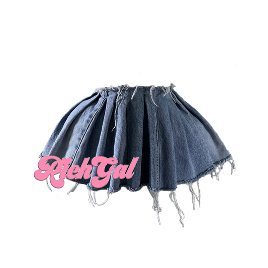 RichGal Pleated Mini Skirt