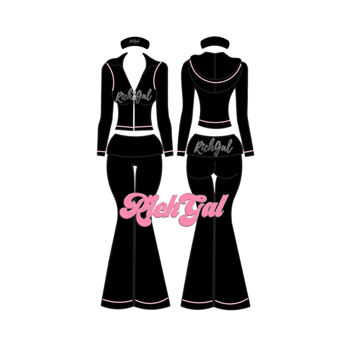 Richgal’s Black Three Piece Set