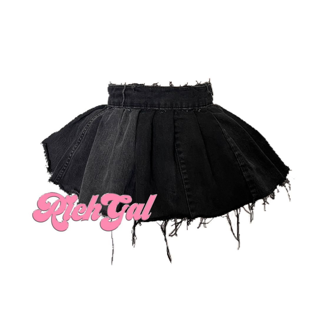 RichGal Pleated Mini Skirt