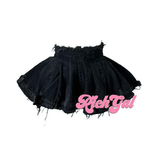 RichGal Pleated Mini Skirt